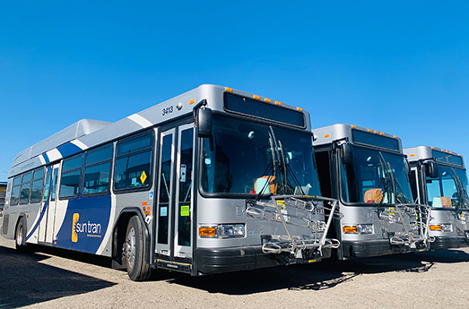 Sun Tran Adds 15 New Lower Emission Buses Into Service Biztucson