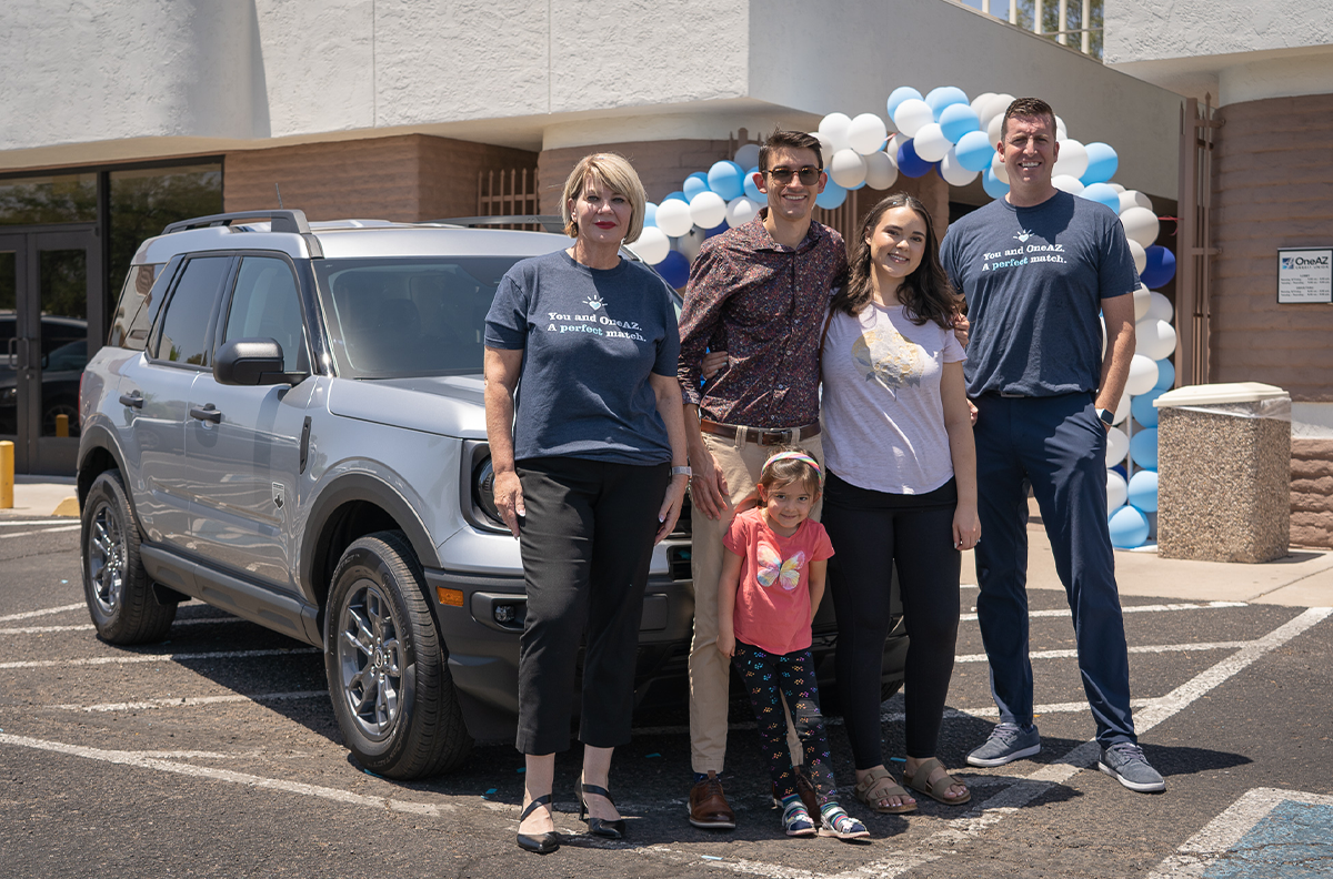 OneAZ Credit Union Reveals Winner Of Perfect Match Bronco Giveaway   ONEAZ 